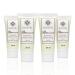 Leo & Lilo Set of 4 hand cream camellia 20 ml - very intensive care for dry and stressed hands - with precious organic camellia oil and camellia flower extract - BDIH certified natural cosmetics