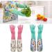Saddgo Kitchen Cleaning Gloves Waterproof Household Glove Dishwashing For Vegetable Fruit Planting Dirty Proof Dishwashing Gloves Kitchen Cleaning Gloves Waterproof Rubber Gloves Housework 1 - Buy Online on GoSupps.com