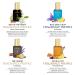 Nisara Long Lasting Men Perfume Gift Set 4x15ml for Christmas & New Year with | Men Of The Night | Blue Seduction | The Legend | Smoky Oud | Ideal gift for men - Buy Online on GoSupps.com