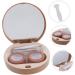Buy Healvian Portable Contact Lens Case with Mirror & Tweezers | Cute Travel Tool Set for Eye Care - Best for Outdoors & Everyday Use - Buy Online on GoSupps.com