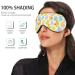 Light Blocking Eye Mask for Adults - Breathable & Adjustable - Perfect for Travel, Yoga, Meditation, Office - Deep Sleep Comfort - Easter Yellow - Buy Online on GoSupps.com