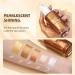 Melemando 5 Color Subtle Shimmer Body Oil - Bronze Gold | Long-Lasting Liquid Highlighter for Face, Body, and Legs - Buy Online on GoSupps.com