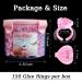 150 Pcs Disposable Glue Rings for Eyelash Extensions - Lovely Heart Shape Blossom Cups - Lash Extension Supplies - Buy Online on GoSupps.com