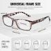 Gaoye 5-Pack Reading Glasses Blue Light Blocking Spring Hinge Readers for Women Men Anti Glare Filter Lightweight Eyeglasses A1-5 Pack Mix Color 1.25 x - Buy Online on GoSupps.com