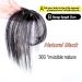 Bangs Hair Clip In 3D Air Bangs Natural Looking Hair Bangs For Women Girls Two Piece Clip On Fringe Hair Extensions Part Wig Hair Extensions(Natural black) 8inches Natural black - Buy Online on GoSupps.com