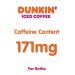 Dunkin Donuts Original Iced Coffee - 13.7oz (Pack of 12) - Shop Now for a Refreshing Pick-Me-Up - Buy Online on GoSupps.com