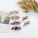 6 Pack Fancy Floral Butterfly Jeweled Hair Clips for Women and Girls - Buy Online on GoSupps.com