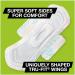U by Kotex Cleanwear Ultra Thin Pads with Wings, Heavy Flow 32 Count - Pack of 1 - Buy Online on GoSupps.com