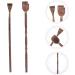 2-Pack Wooden Back Scratchers - Durable Finger-Like Body Massager for Itching Relief | Perfect Gift for Friends & Family - Buy Online on GoSupps.com