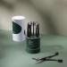 SEVEN DAYS CLUB Charcoal Toothbrushes - Set of 12 Soft Bristles Plant-Based Handles Ultra-Thin Charcoal-Infused for Adults - Eco-Friendly Oral Care - Buy Online on GoSupps.com