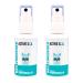 ActiveSOL glasses cleaner especially for sunglasses - 2 x 50 ml spray bottle - strip -free shine neutral fragrance - glasses cleaning spray made in germany