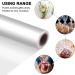 Clear Cellophane Wrap Roll 33'' x 115' Ft | 3 Mil Thick Wrapping Paper for Gifts, Baskets, Flowers - Transparent Cellophane Roll - Buy Online on GoSupps.com