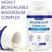 Magnesium Complex 1000mg - 7-in-1 Supplement with Glycinate Citrate & Malate - Supports Muscle Relaxation Sleep Heart Health - High Absorption Capsules 90 Count (1) - Buy Online on GoSupps.com