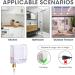 Socket Cover Box with Lock Lockable Baby Safety Plug Socket Childproof Transparent Electrical Outlet Light Switch Plug Protector Waterproof & Anti-dust Cover Box for Home &School Security Use - Buy Online on GoSupps.com