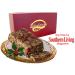 Genuine Texas Pecan Cake Gift Box - Perfect Dessert for Kona Hawaiian Coffee - 1.5 Lb Cake for Christmas, Birthday, Anniversary - All Occasions - Buy Online on GoSupps.com