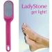 Erlinda Solingen LadyStone Neon Ceramic Foot File Pedicure Tools Hard Skin Callus Remover for Feet and Hands - Natural Foot File Exfoliation to Remove Dead Skin (Pink) - Buy Online on GoSupps.com