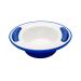 NRS Healthcare Blue/White Soft Grip Keep Warm Thermo Bowl