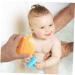 3pcs Kids Bath Ball Loofah Set - Cartoon Body Scrub Pouf & Exfoliating Mittens for Fun Bathing - Buy Online on GoSupps.com