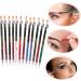 FOYTOKI 12pcs Lip Liner Eyeliner Lip Pencil Eyebrow Brush Angled Waterproof Lip Liner Pencil Wooden - Buy Online on GoSupps.com