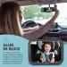 Adyloo 360 Baby Autospiegel - 100% Bruchsicherer R ckspiegel f r Babys | Autositz Spiegel | Baby-Ausstattung & Zubeh r | 24.5 x 17.5 cm | Internationaler Versand - Buy Online on GoSupps.com
