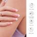 DANNI & TONI Semi Cured Gel Nail Strips - Nude French Tips | Long Lasting Stick-on Wraps (28 Stickers) - Buy Online on GoSupps.com