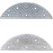 Metal Heel Plates 2 Pairs with Screw Nails - Heel Guard Repair Pads for Shoes & Boots - Buy Online on GoSupps.com
