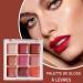 Lip Palette for Women 9 Shades of Lip Gloss for Women - Matte Finish Waterproof Moisturizing Non-Sticky for Special Occasions or Daily Young Girls - Buy Online on GoSupps.com