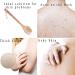 Chikoni Dry Bath Body Brush Back Scrubber with Long Wooden Handle - 100% Natural Bristles for Exfoliation, Detox, Cellulite, and Blood Circulation - Health-Boosting Body Massager - Buy Online on GoSupps.com