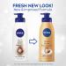 NIVEA Cocoa Butter Body Lotion 16.9 Fl Oz Pump Bottle - Deep Nourishing Serum - Buy Online on GoSupps.com