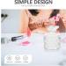 Healeved Glass Dappen Monomer Dish Square Crystal Acrylic Nail Cup with Butterfly Lid Acrylic Liquid Powder Dappen Bowl Dish Nail Manicure Tool - Buy Online on GoSupps.com
