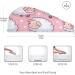 Cute Sheep Pink Hair Towel 2 Pack - Super Absorbent Quick Dry Hair Turbans for Women & Girls | Perfect Hair Drying Solution - Buy Online on GoSupps.com