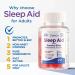 Adult Sleep Aid Gummy Bites | 25 mg Diphenhydramine HCl | Non-Habit Forming | 20 Count for Better Sleep - Buy Online on GoSupps.com