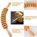 2-Piece Wooden Massage Roller Set - Back & Body Relief Trigger Point Therapy Tool for Neck Legs & More - Buy Online on GoSupps.com