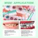 Orthodontic Toothbrush Braces Double-Ended Interdental Brush for Detail Cleaning - 12 Pieces - Buy Online on GoSupps.com