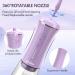 350ml Oral Shower Wireless 2024 - Electric Tooth Cleaner with 5 Modes 9 Nozzles & IPX7 Waterproof - Best Oral Care & Cleaning Device (Purple) - Buy Online on GoSupps.com