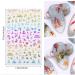 EBANKU 12 Sheets Christmas Nail Art Stickers 3D Self-Adhesive Nail Decals Santa Claus tree Decals Manicure Decoration for Women Girls Kids Fingernails Toenails Decor - Buy Online on GoSupps.com