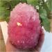Natural Crystal Rough Crystal Cluster Rare and Beautiful Rose-Colored Quartz Crystal Cluster specimens Stones 900-1000g - Buy Online on GoSupps.com
