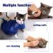 Weewooday Cat Grooming Washer Mesh Bag - 2 Pack Breathable Adjustable Muzzles for Bathing, Nail Trimming, and Feeding - Scratch-Resistant Restraint Bag in Blue - Buy Online on GoSupps.com