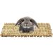 2 Pcs Grass Mat for Rabbit with Various Bunny Chew Toy Natural Woven Bed Mat Molar Teeth Grinding Toys for Guinea Pig Chinchilla Squirrel Hamster and Small Animal - Buy Online on GoSupps.com