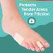 ZenToes Moleskin for Feet - Self Adhesive Blister Prevention Padding Strips - All Day Pain Relief from Shoe Rubbing and Friction - Buy Online on GoSupps.com