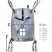 ZZBB Stand Assist Sling Weight Patient Lift Sling Gait Belt Transfer Sling for Elderly Movement Nursing Safety Assist Device for Moving Seniors - Buy Online on GoSupps.com