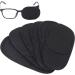 Buy Eye Patch for Glasses - Black Amblyopia & Strabismus Eye Mask for Adults & Kids - Universal Size 10x5cm - Buy Online on GoSupps.com