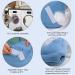 Heel Protector Cushion | Pressure Sore Relief for Bedridden Patients | Heel Cushions for Pain Relief & Bed Sores - Buy Online on GoSupps.com