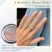 PrettyDiva Aurora Chrome Nail Powder - White Pearl with Multi Color Shifting Metallic Powders for Magic Moonlight Effect on Nails - Buy Online on GoSupps.com