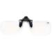 Reading Glasses Clip On Flip Up Magnifying Reading Glasses Magnifiers Lenses Readers Unisex (1.5 x)