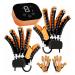 Hand Rehabilitation Robot Gloves Stroke Recovery Equipment Adjustable Strength Rechargeable Right Hand Left Hand Finger Rehab Trainer for Patients Hand Dysfunction left+right X-Large