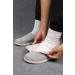 Women's Large Velcro Adjustable Diabetes Shoes for Elderly | Wide Anti-Slip Shoes with Air Cushioned Soles in Dark Gray - Buy Online on GoSupps.com