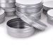 20 Pack 0.5oz Aluminum Tin Jars - Refillable Round Containers for Lip Balm, Cream - 15ml Screw Lid Bottles - Buy Online on GoSupps.com