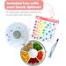 GoBe Kids Snack Spinner Bundle - Reusable 5-Compartment Container with Hand Strap, Sticker Sheet, No Spill Lid - Coral Pink | BPA-free, Dishwasher Safe - Buy Online on GoSupps.com