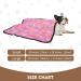 EXPAWLORER Fluffy Paw Print Dog Blanket - Soft Warm Fleece Pet Blanket for Small Pets - Cozy Mat Cover for Cats and Dogs - Purple - Buy Online on GoSupps.com